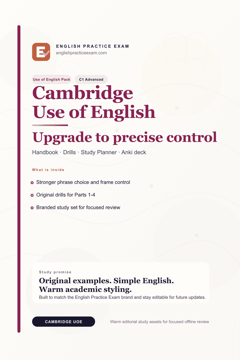 Paquete EPE Cambridge Use of English C1